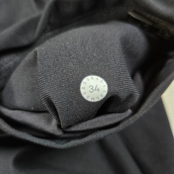 Lululemon ABC Classic Fit Pants in Black Men's Size 34 - Picture 9 of 9